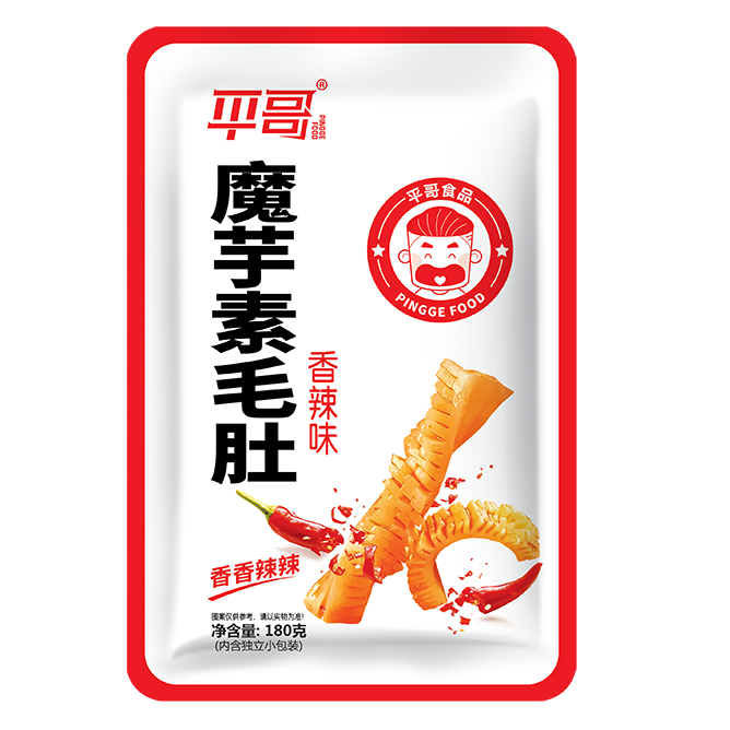 代表產品:魔芋素毛肚